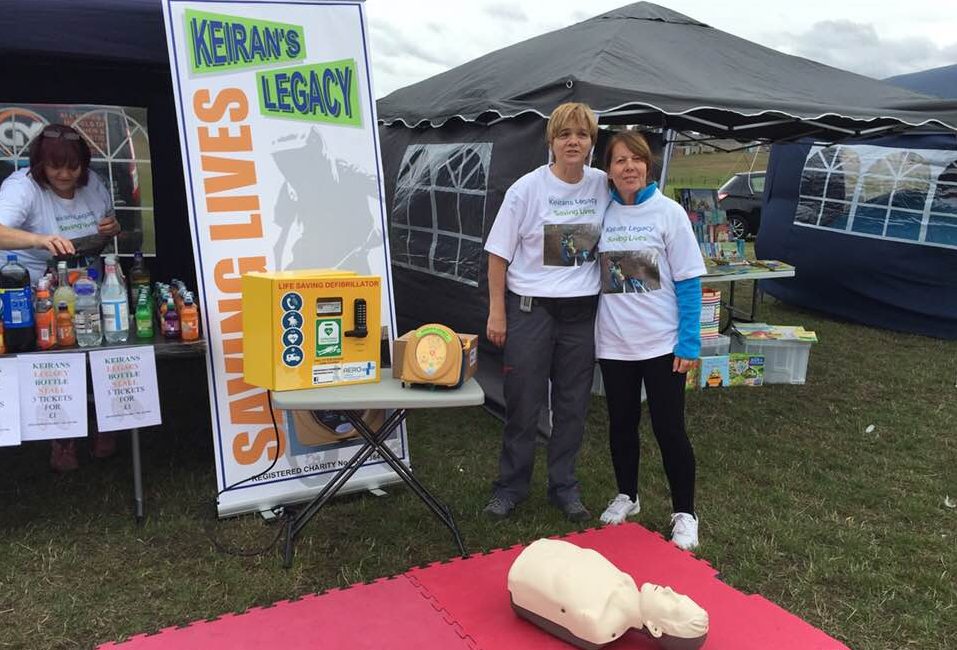 Keirans Legacy Fundraising Educating, Defibrillators, Saving Lives Charity in Moray